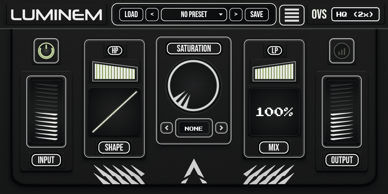 Luminem harmonic sculptor plugin interface