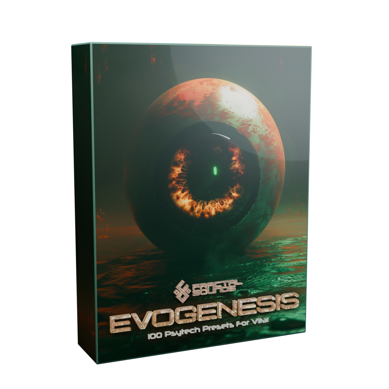 Evogenesis For Vital - Psytech Presets 3D product box