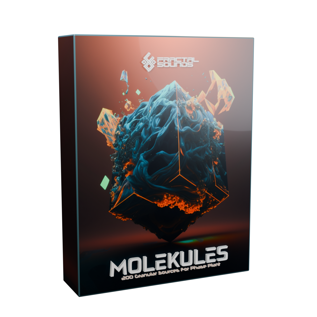 Molekules granular sources for Phase Plant 3D product box