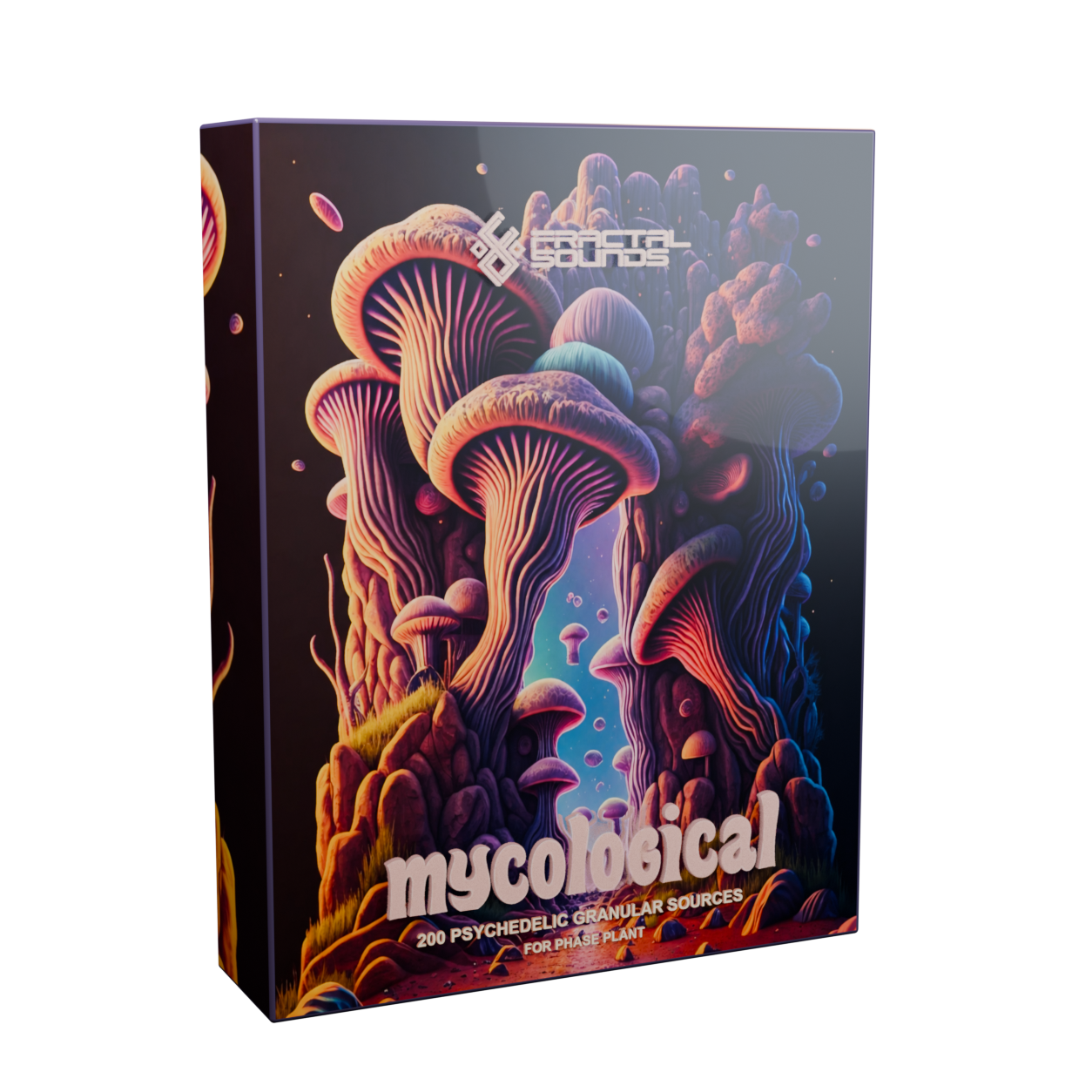 Mycological for Phase Plant 3D product box