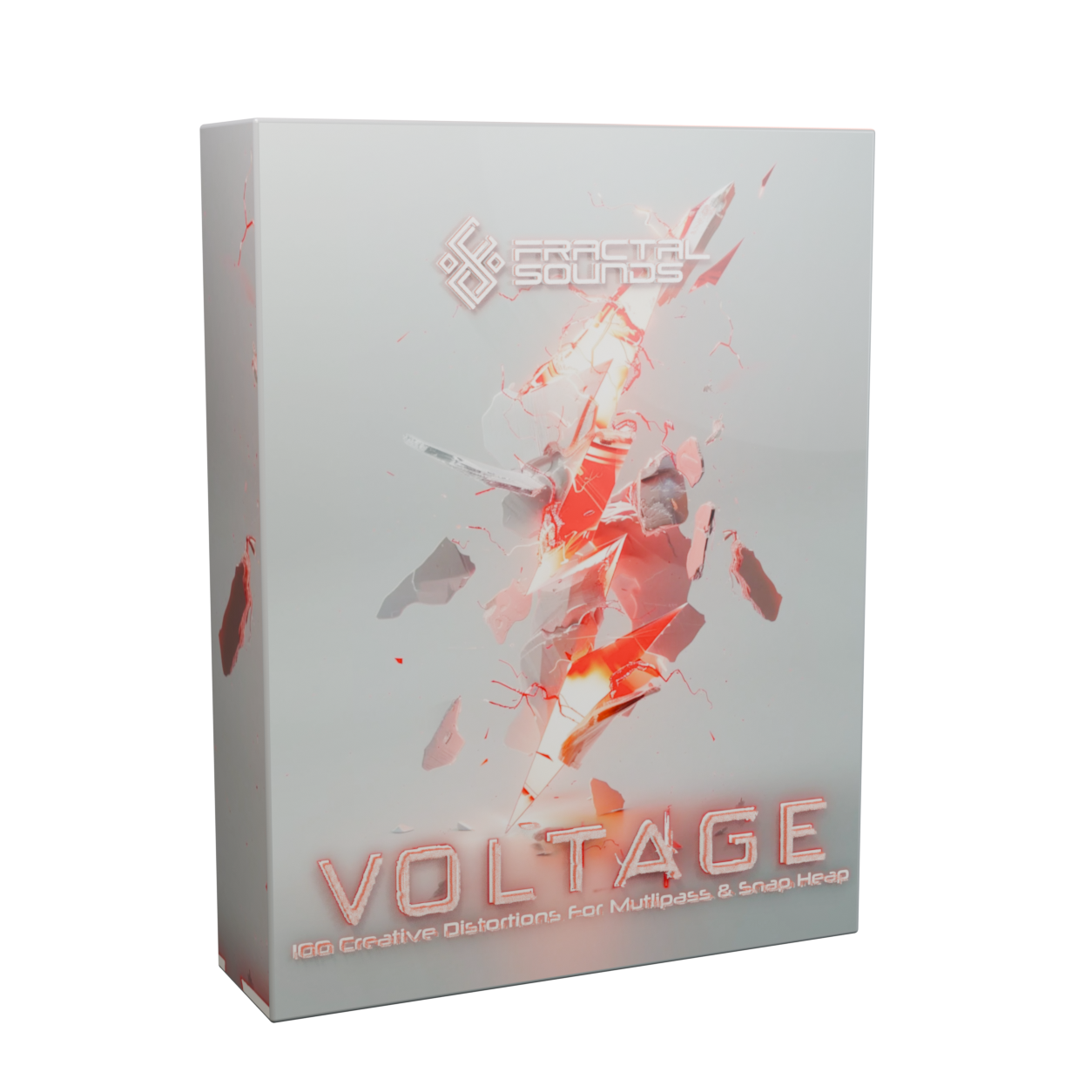 Voltage creative distortion presets for Kilohearts 3D product box